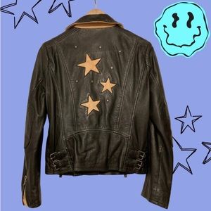 Leather Moto Jacket
